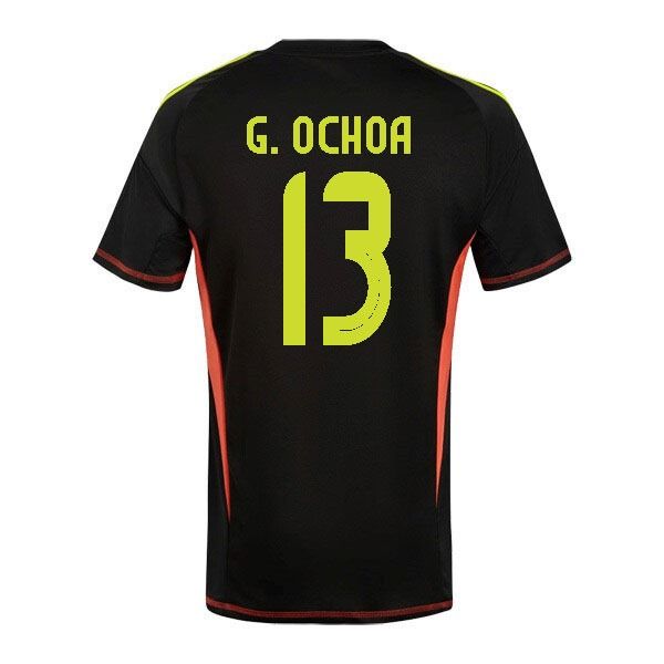 Goalkeeper Black Mexico 24/25 Jersey For Men G. OCHOA #13