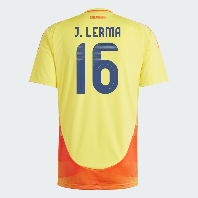 Colombia 24/25 Home Jersey For Men with Jefferson Lerma customization