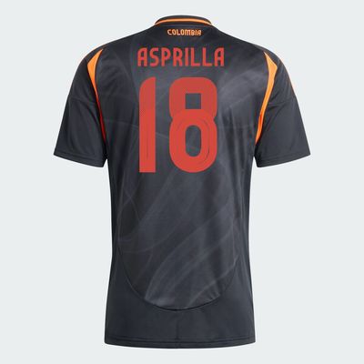 Colombia 24/25 Away Jersey For Men with Faustino Asprilla customization