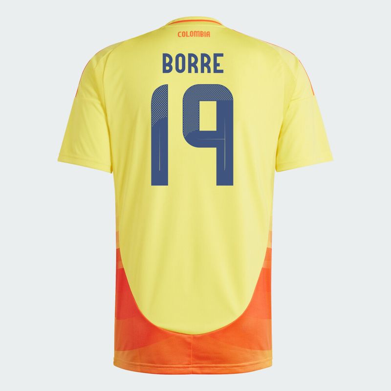 Colombia 24/25 Home Jersey For Men with Rafael Santos Borré customization