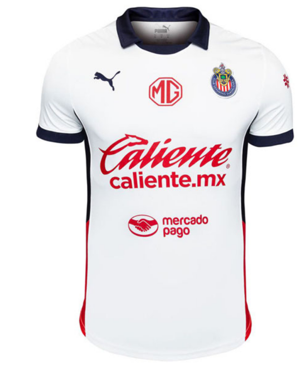 Men's Chivas 24/25 Away White Soccer Jersey