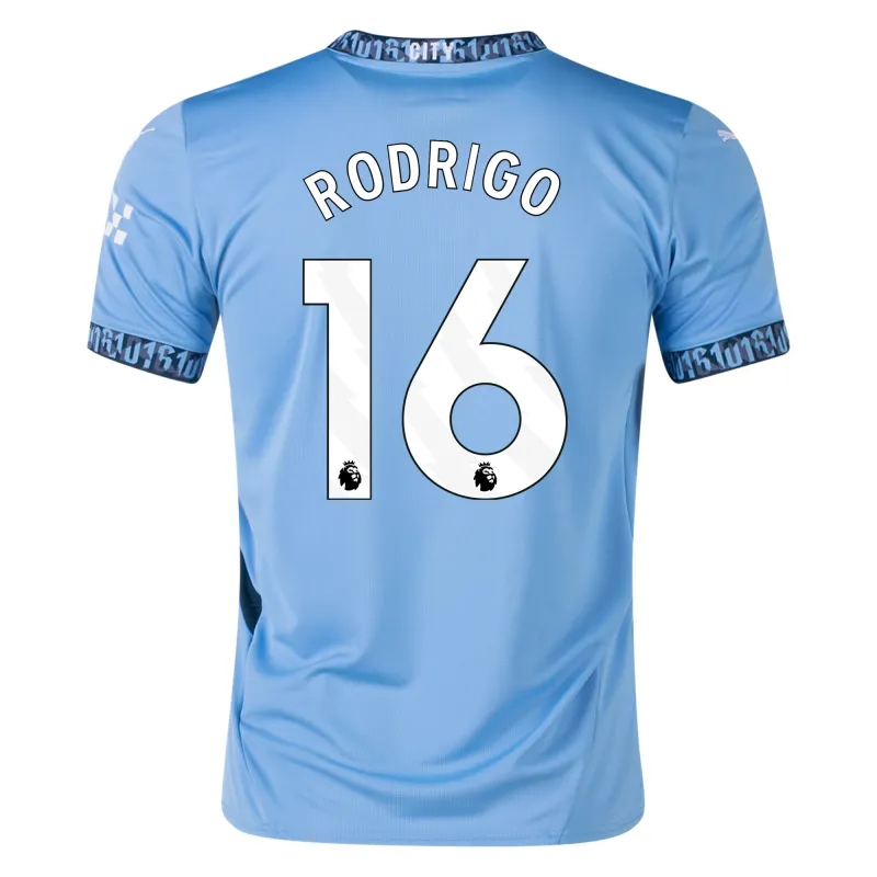 Men's Manchester City 24/25 Home Jersey Rodrigo