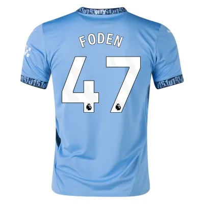 Men's Manchester City 24/25 Home Jersey Phil Foden