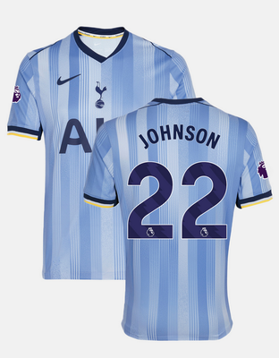 Men's Tottenham 24/25 Away Jersey Brennan Johnson