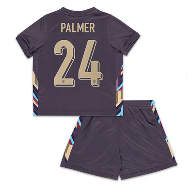 England Away Navy 24/25 Kids Soccer Kit Palmer #24