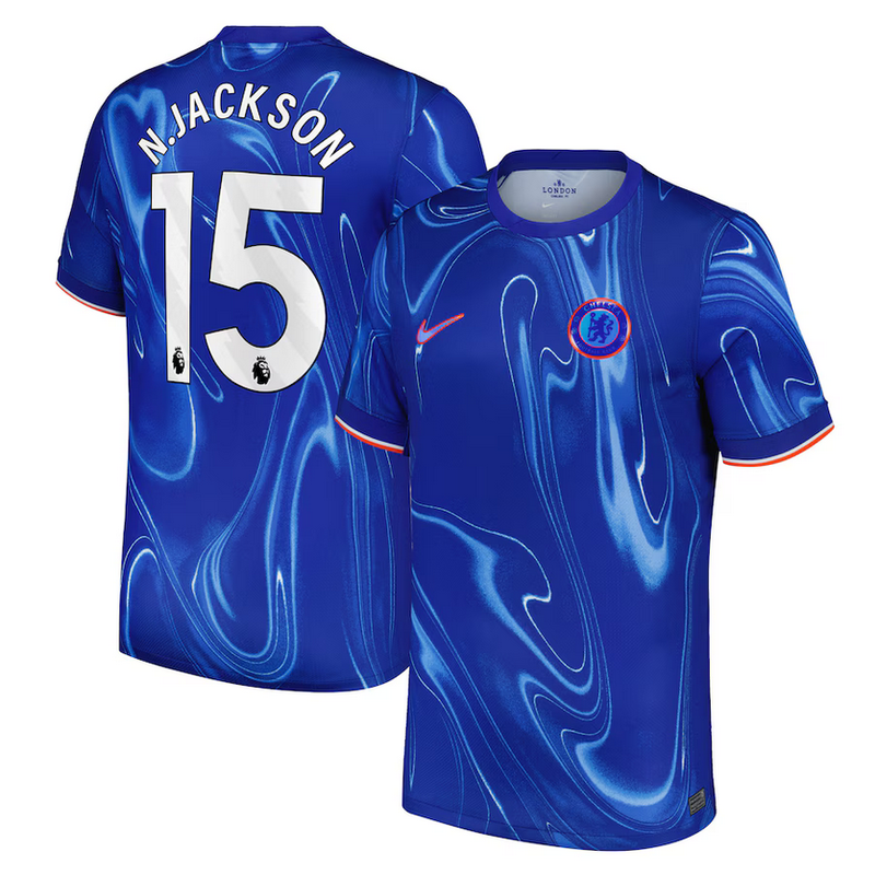 Men's Chelsea 24/25 Home Jersey NICOLAS JACKSON