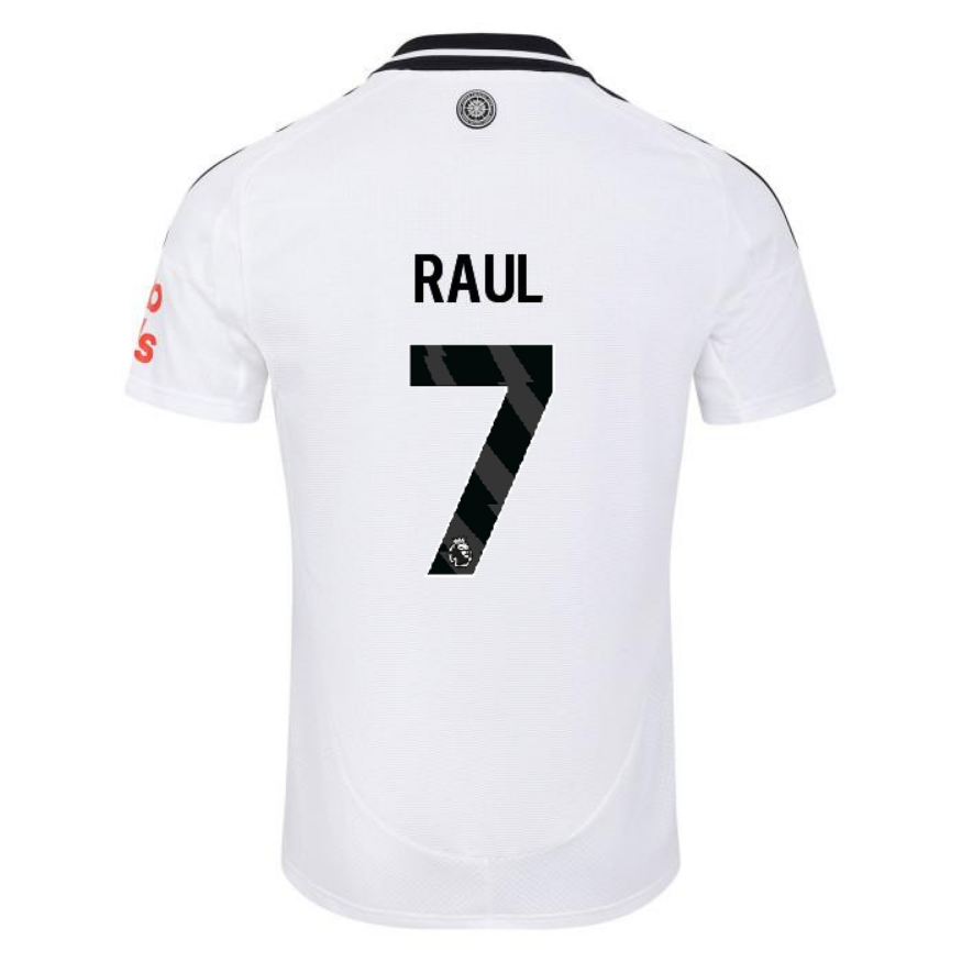 Men's Fulham 24/25 Home Soccer Jersey RAUL #7