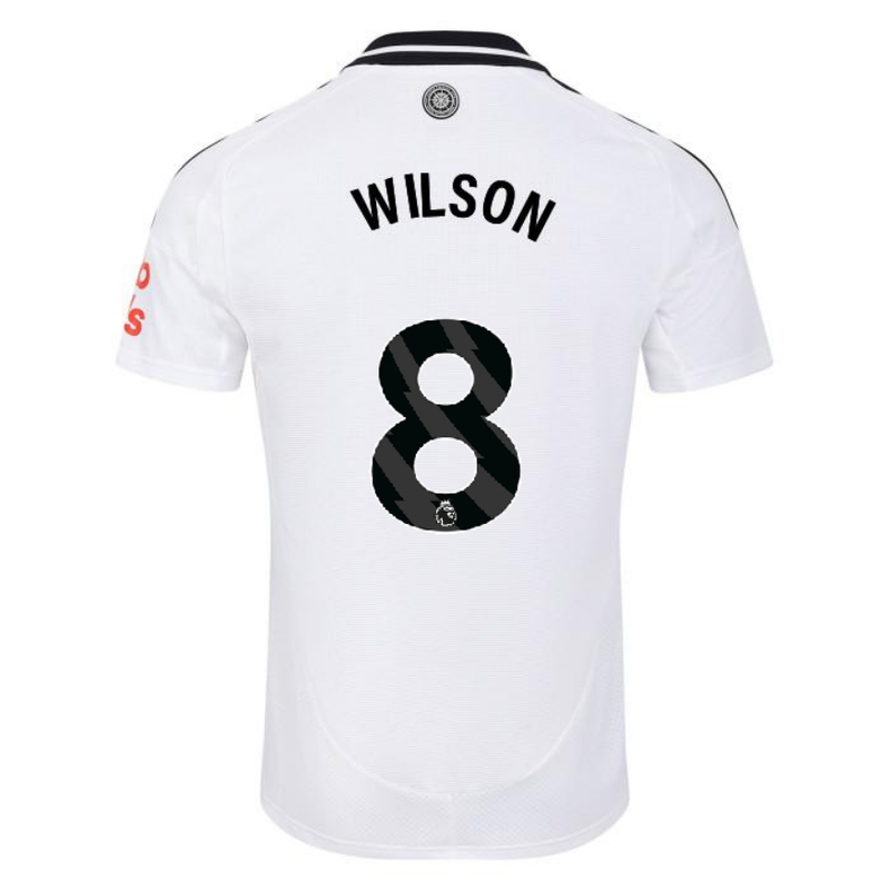 Men's Fulham 24/25 Home Soccer Jersey WILSON #8