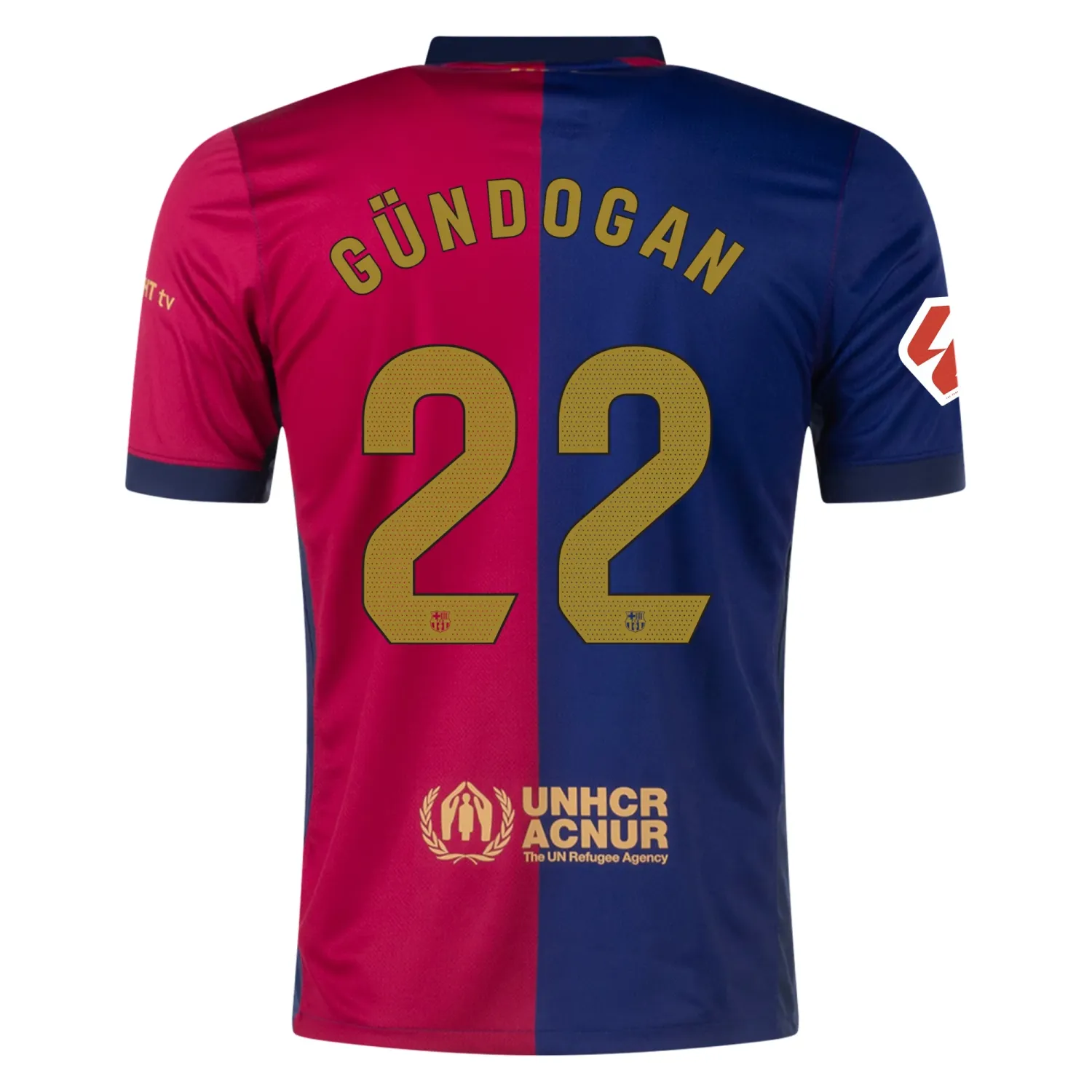 Men's FC Barcelona 24/25 Home Soccer Jersey GUNDOGAN