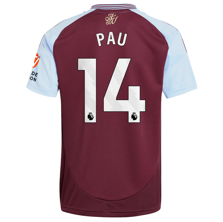 Men's Aston Villa 24/25 Home Soccer Jersey PAU