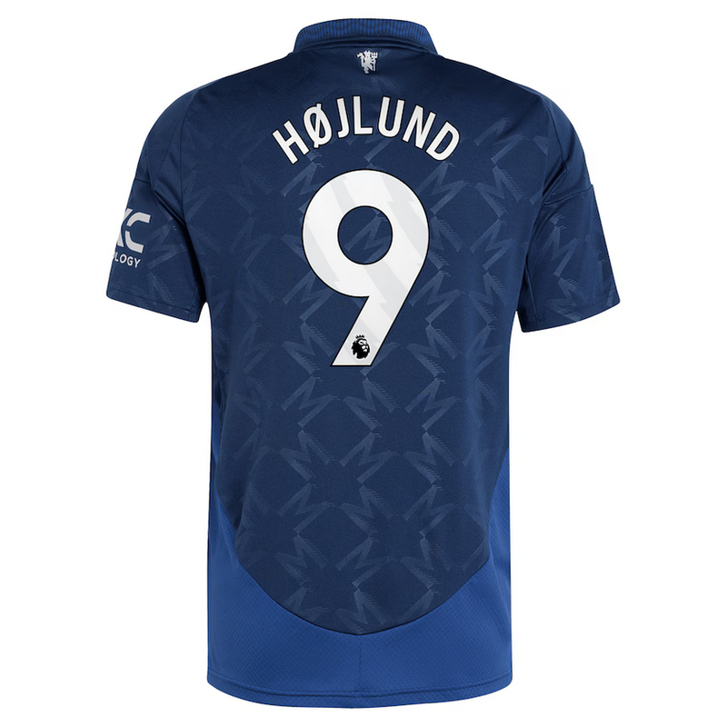 Men's Manchester United 24/25 Away Navy Jersey Rasmus Højlund