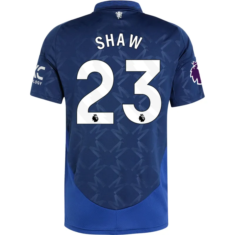 Men's Manchester United 24/25 Away Navy Jersey SHAW