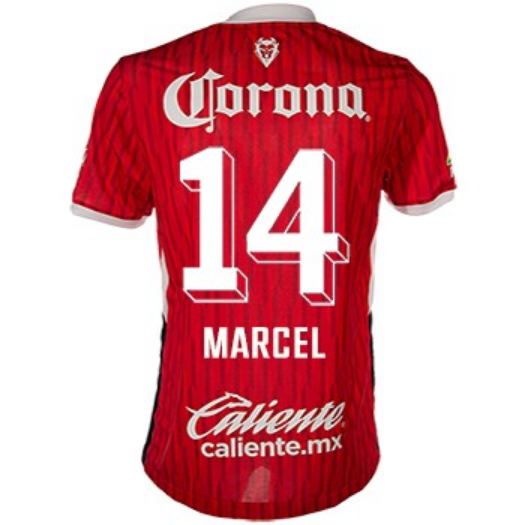 Men's Deportivo Toluca F.C. 24/25 Home Soccer Jersey MARCEL