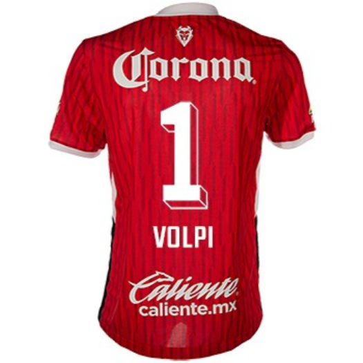 Men's Deportivo Toluca F.C. 24/25 Home Soccer Jersey VOLPI