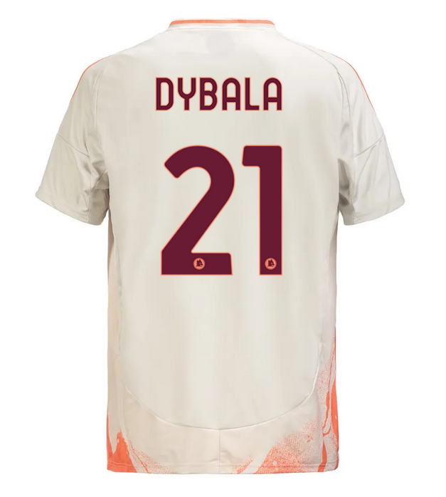 Men's 24/25 AS Roma Away Soccer Jersey DYBALA