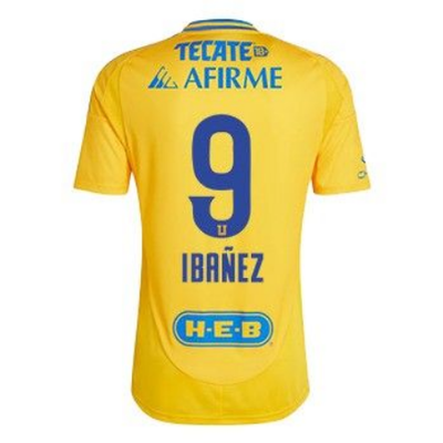 Men's Tigres UANL 24/25 Home Soccer Jersey IBANEZ