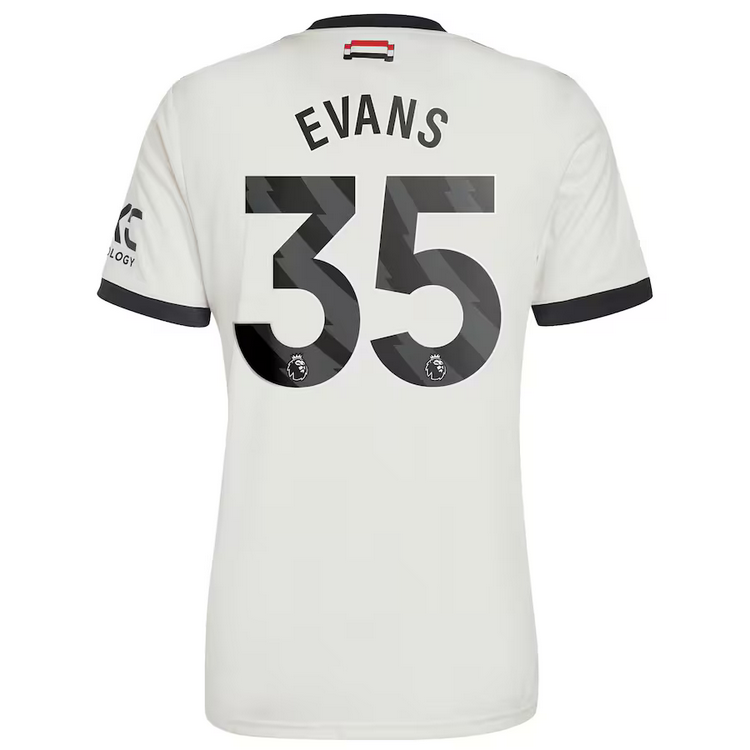 Men's Manchester United 24/25 Third White Jersey EVANS