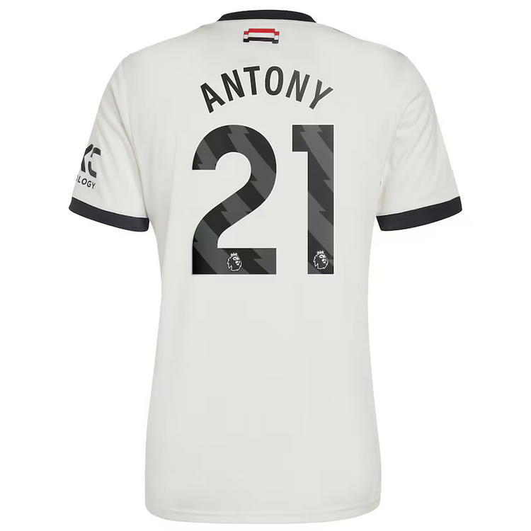 Men's Manchester United 24/25 Third White Jersey ANTONY