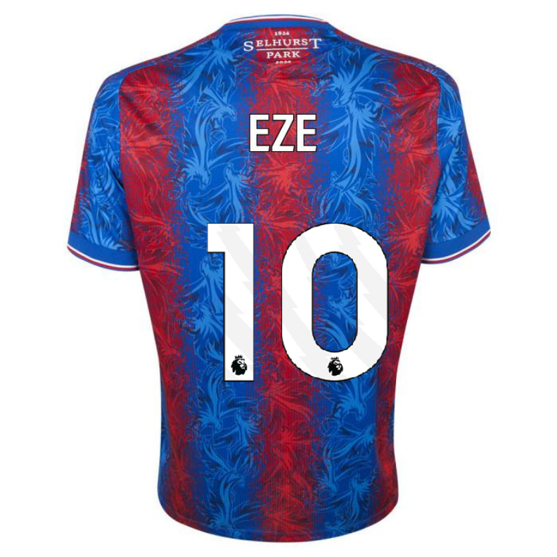 Men's Crystal Palace 24/25 Home Soccer Jersey EZE