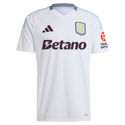 Men's Aston Villa 24/25 Away White Soccer Jersey