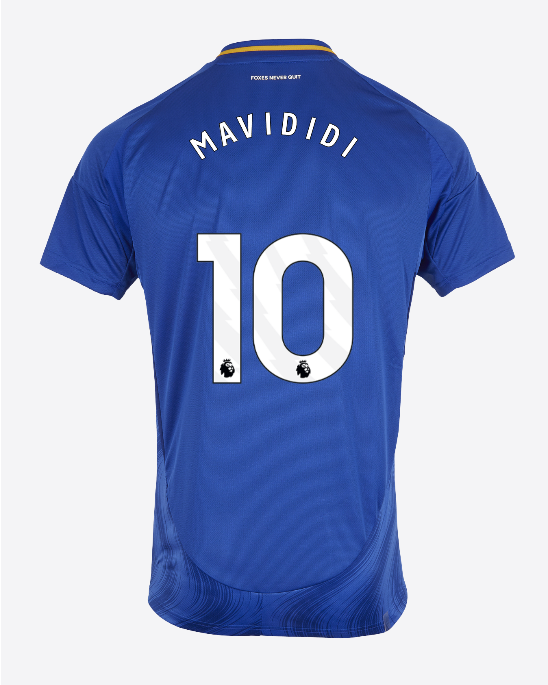 Men's Leicester City FC 24/25 Home Soccer Jersey MAVIDIDI