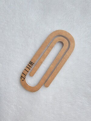 Acrylic JUMBO paper clip