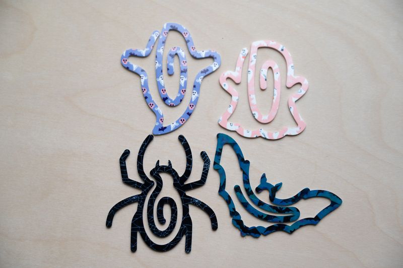 Acrylic HALLOWEEN BUNDLE paper clip
