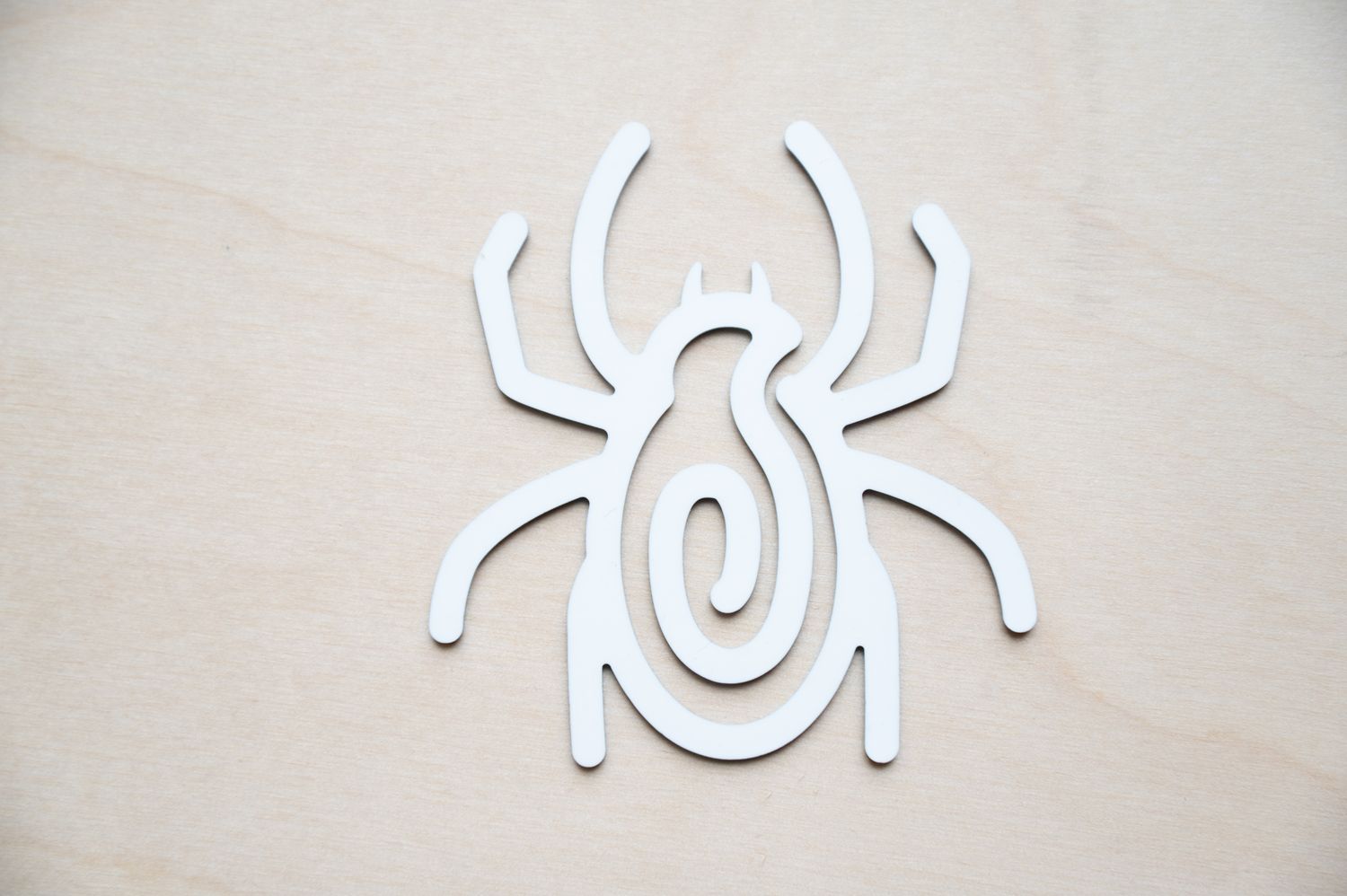 Acrylic SPIDER paper clip