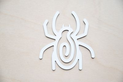 Acrylic SPIDER paper clip