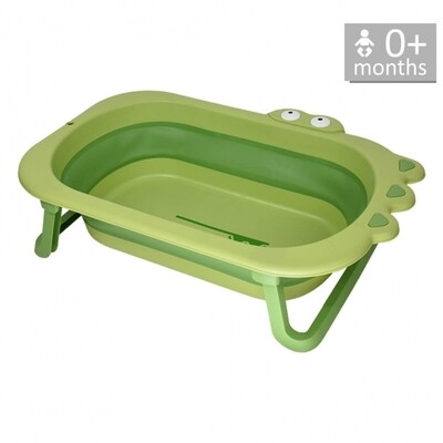 Folding Bath Froggy Green