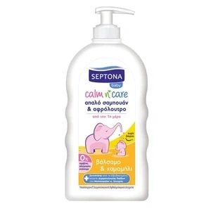 Septona Baby Shampoo &amp; Shower Gel with Balm &amp; Chamomile, 500ml