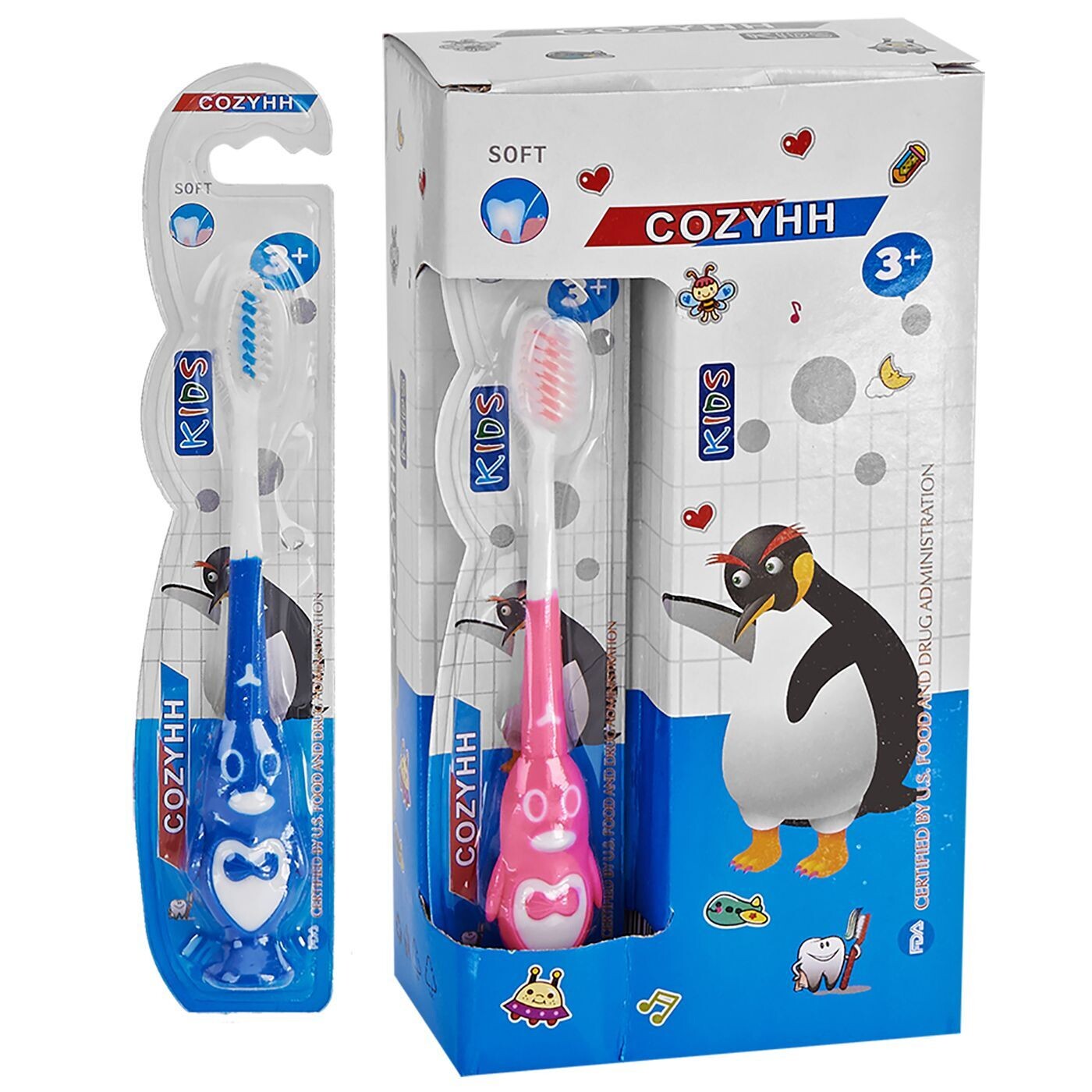 Toothbrush for kids 3+