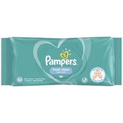 Pampers Baby Wipes 52