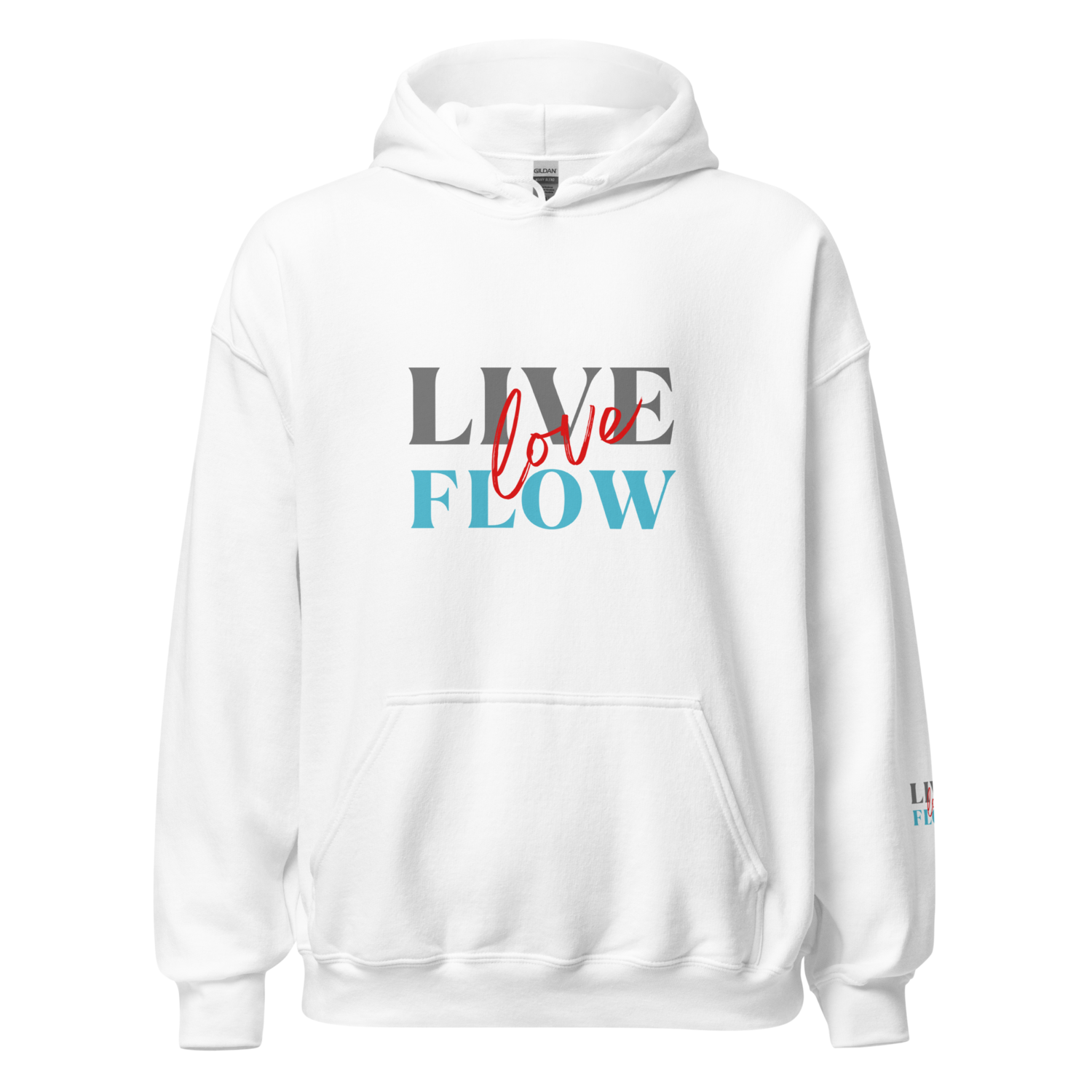 LiveLoveFlow | BLKLine Unisex Hoodie