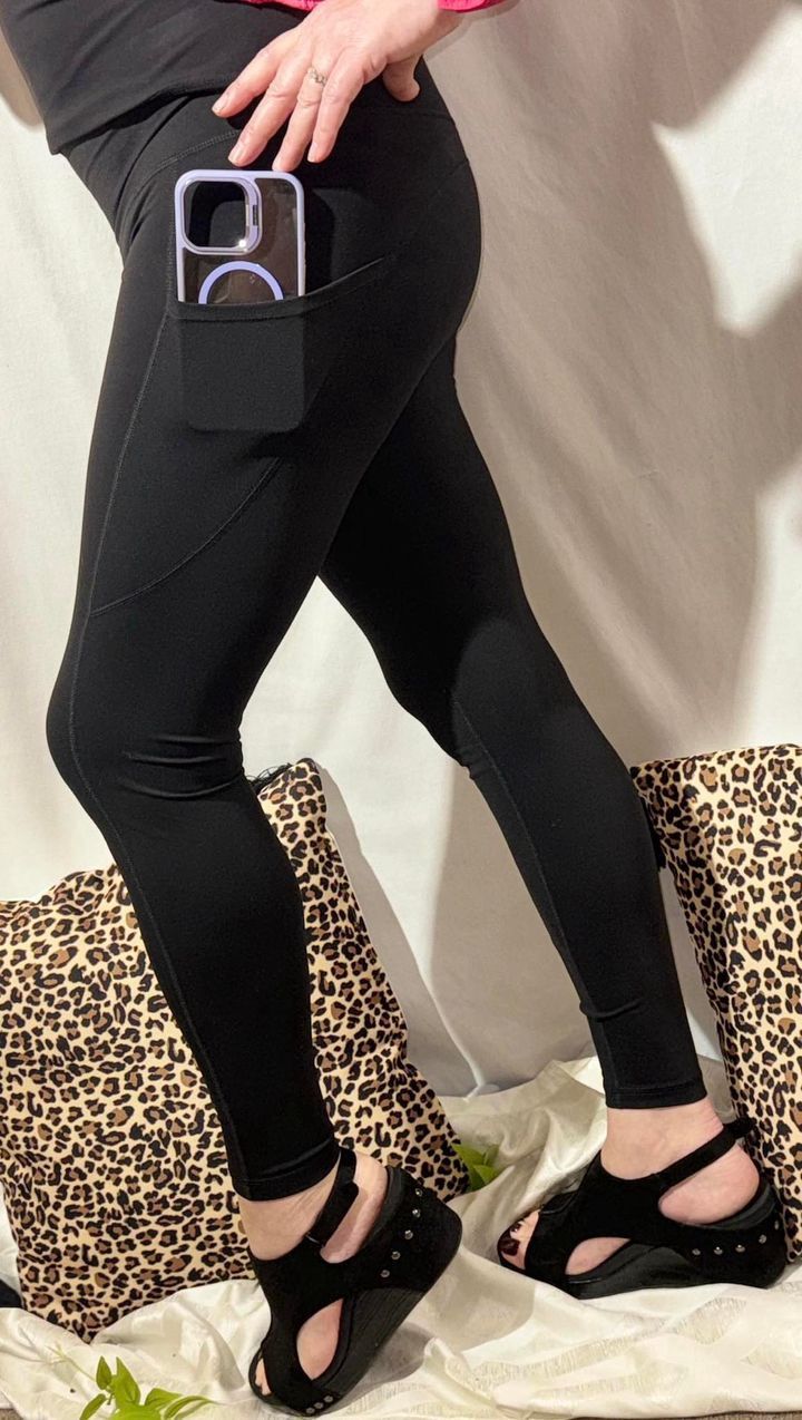Buttery soft activewear leggings w/pockets