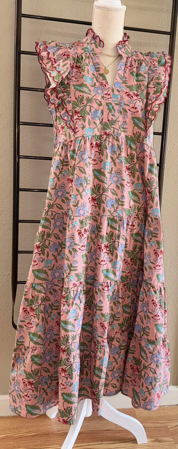 No Lining Garden Floral Print dress