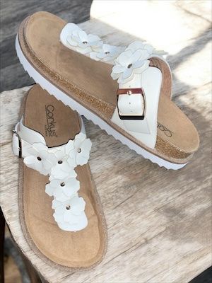 Bless her Heart Sandal w/Flowers