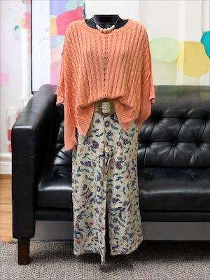 Floral Print Pants