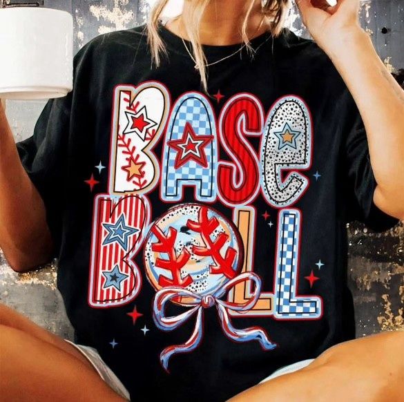 Baseball Crewneck Tee