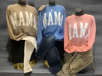 Mama  Cloudy Knit Top