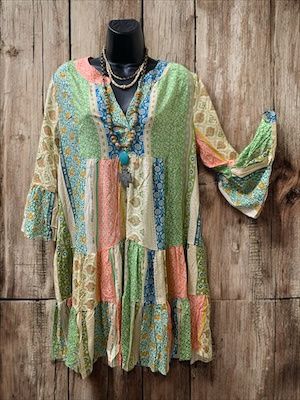 Emilee Printed Tunic Dress