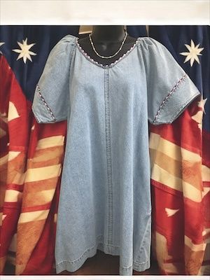 Short Denim Dress
