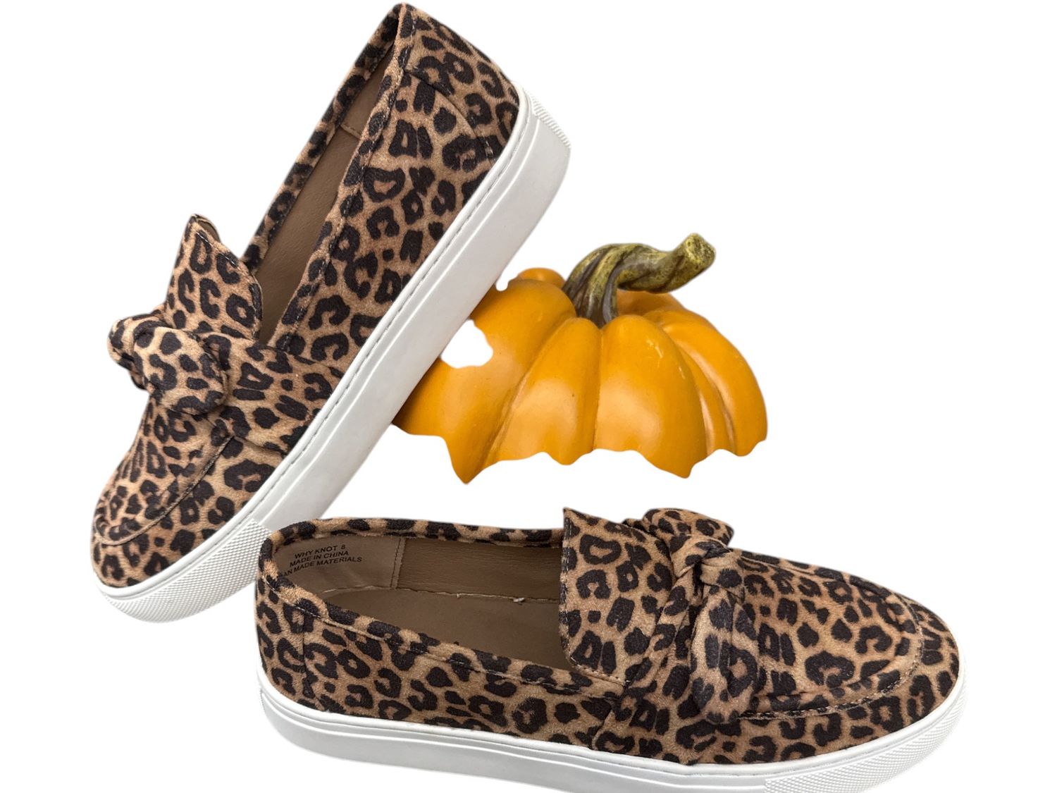 Why Knot Leopard Print Shoe