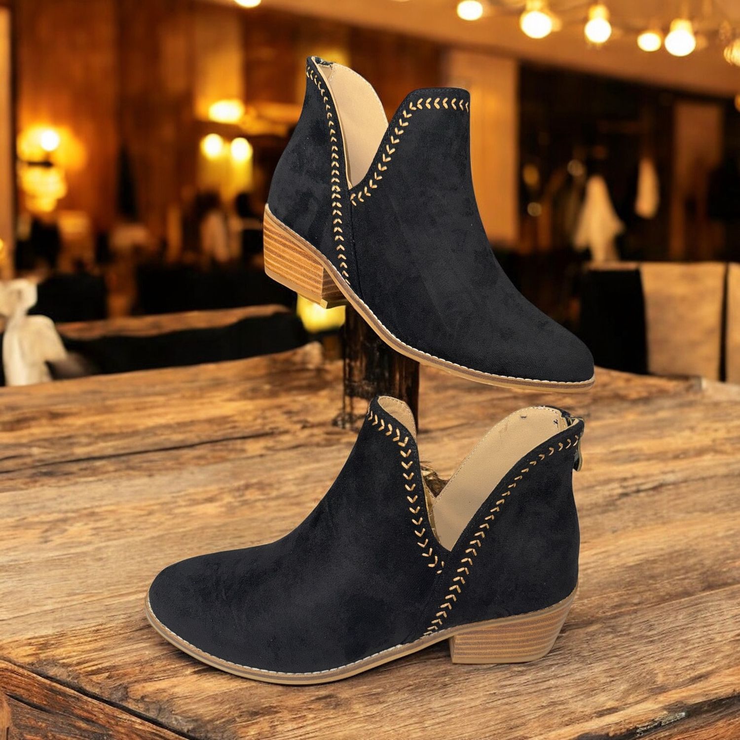 Bluffin Faux Suede Boot