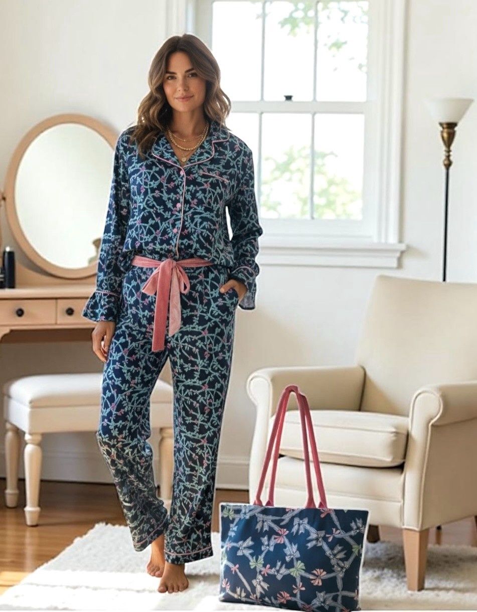 Blue Ribbon PJ Set