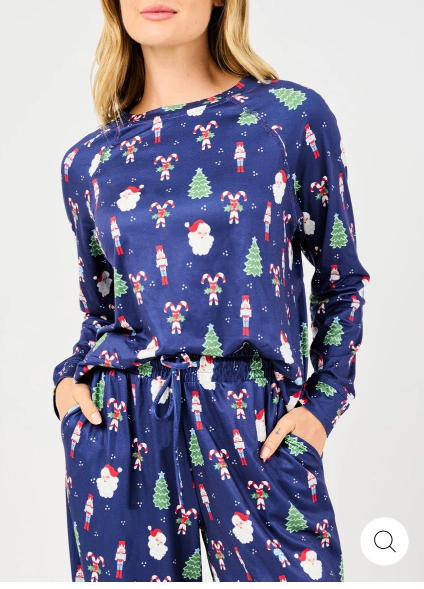 Annie Peppermint Pine Pajamas