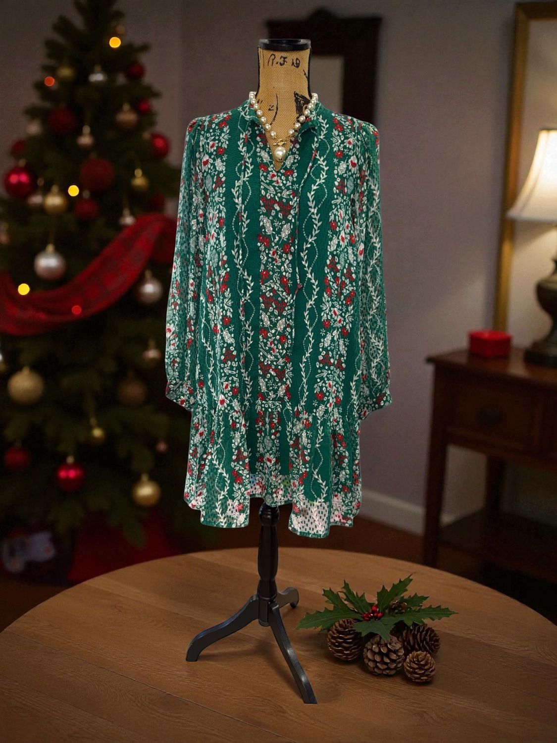 Ivy Lane Green Dress