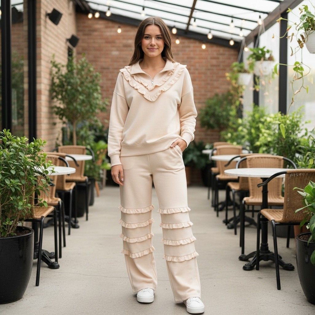 Quarter Zip Long Sleeve Top