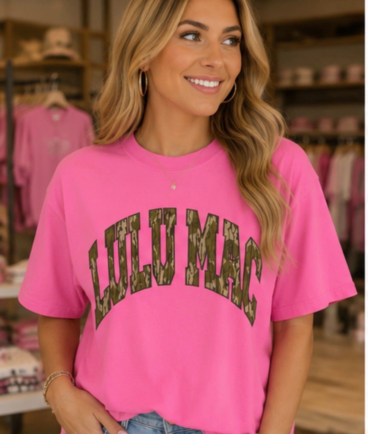 Lulu Mac Mossy Oak T Shirt