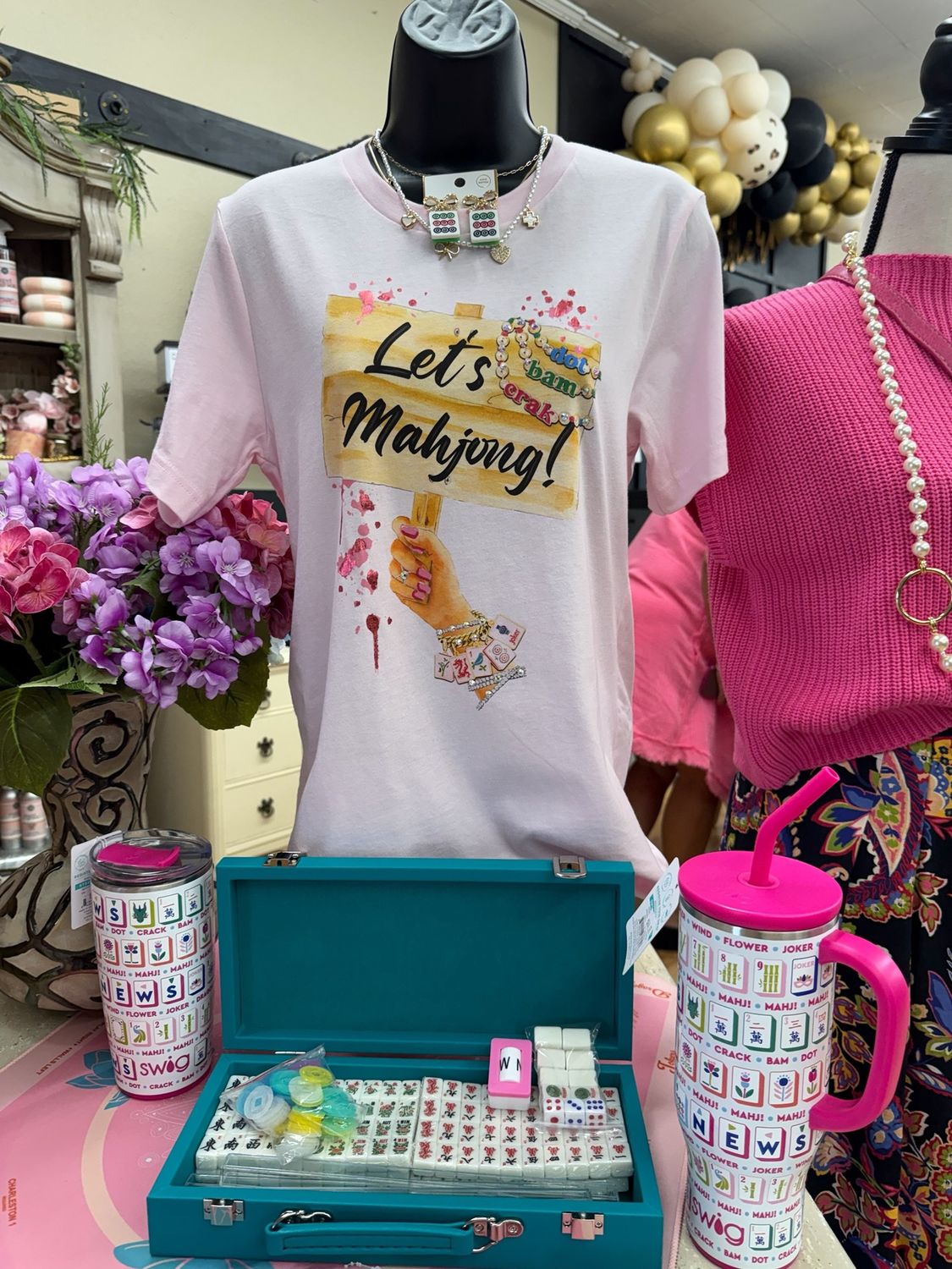 Let's Mahjong Tshirt